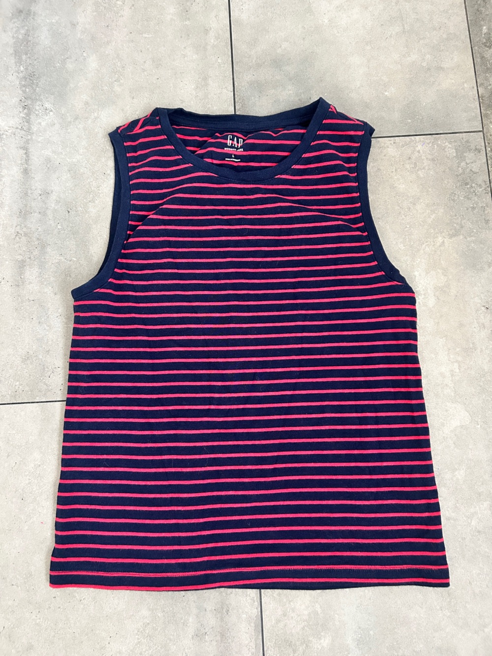 GAP Modern Tank navy and red striped large